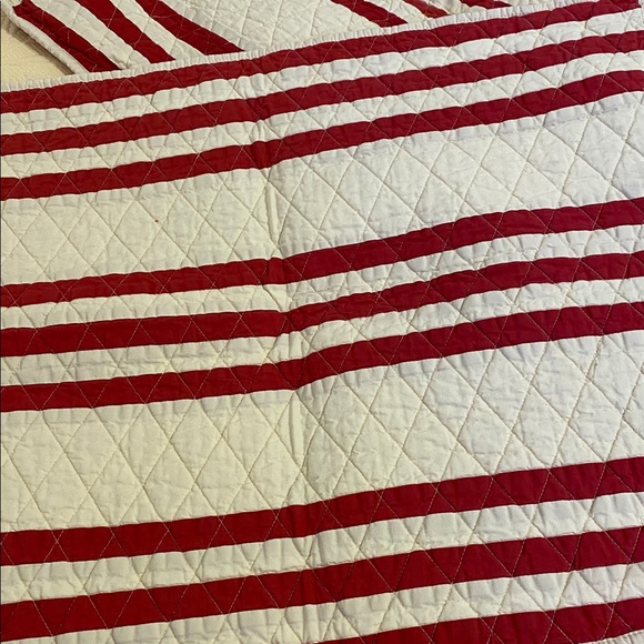 Chaps Quilted Pillow Shams, has a couple missing buttons, thicker fabric - Picture 5 of 5